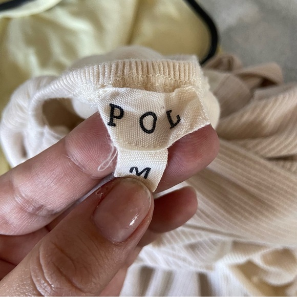 Cream Ribbed Top - Picture 4 of 4